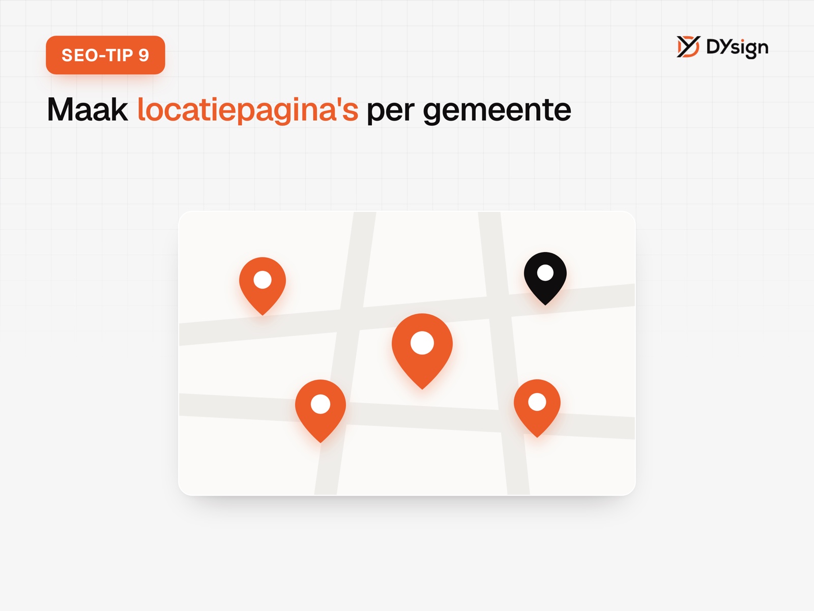 SEO-tip 9: maak locatiepagina's als je in een regio werkt SEO-tip 9: maak locatiepagina's als je in een regio werkt
